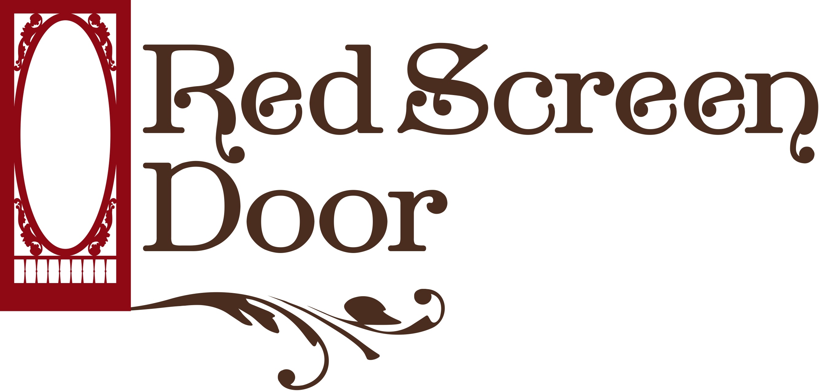 Red Screen Door Logo