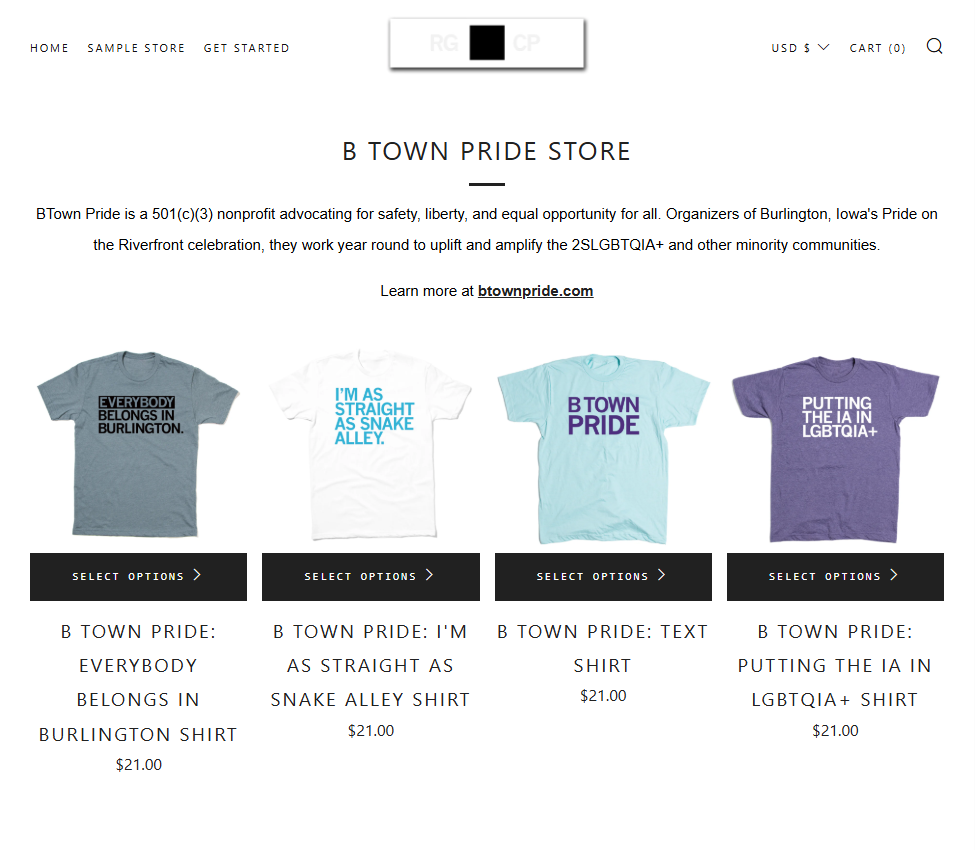 Raygun shirts